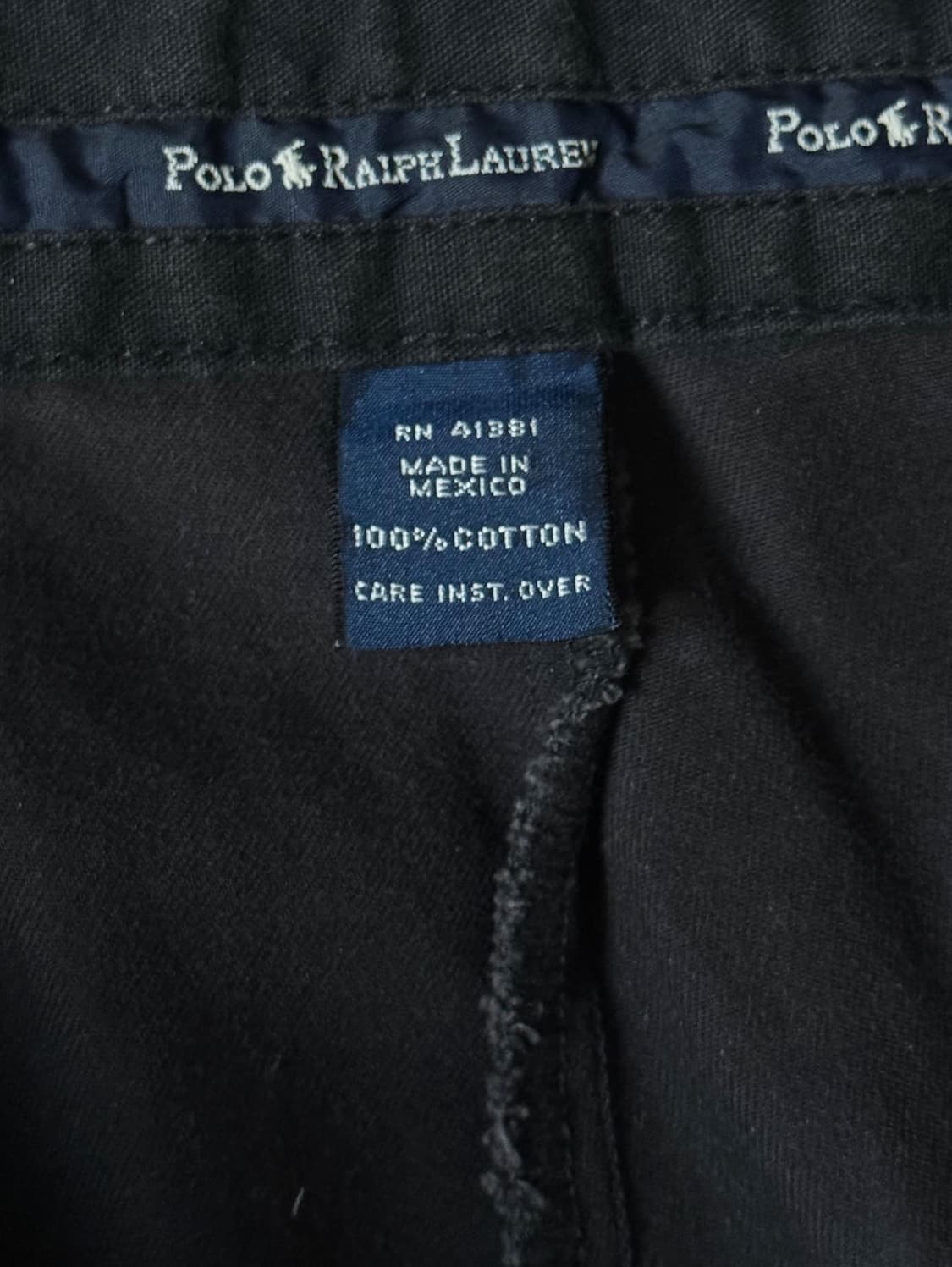 (34) 90s 폴로 랄프로렌 앤드류 더블 플리츠 치노 팬츠 상품이미지4