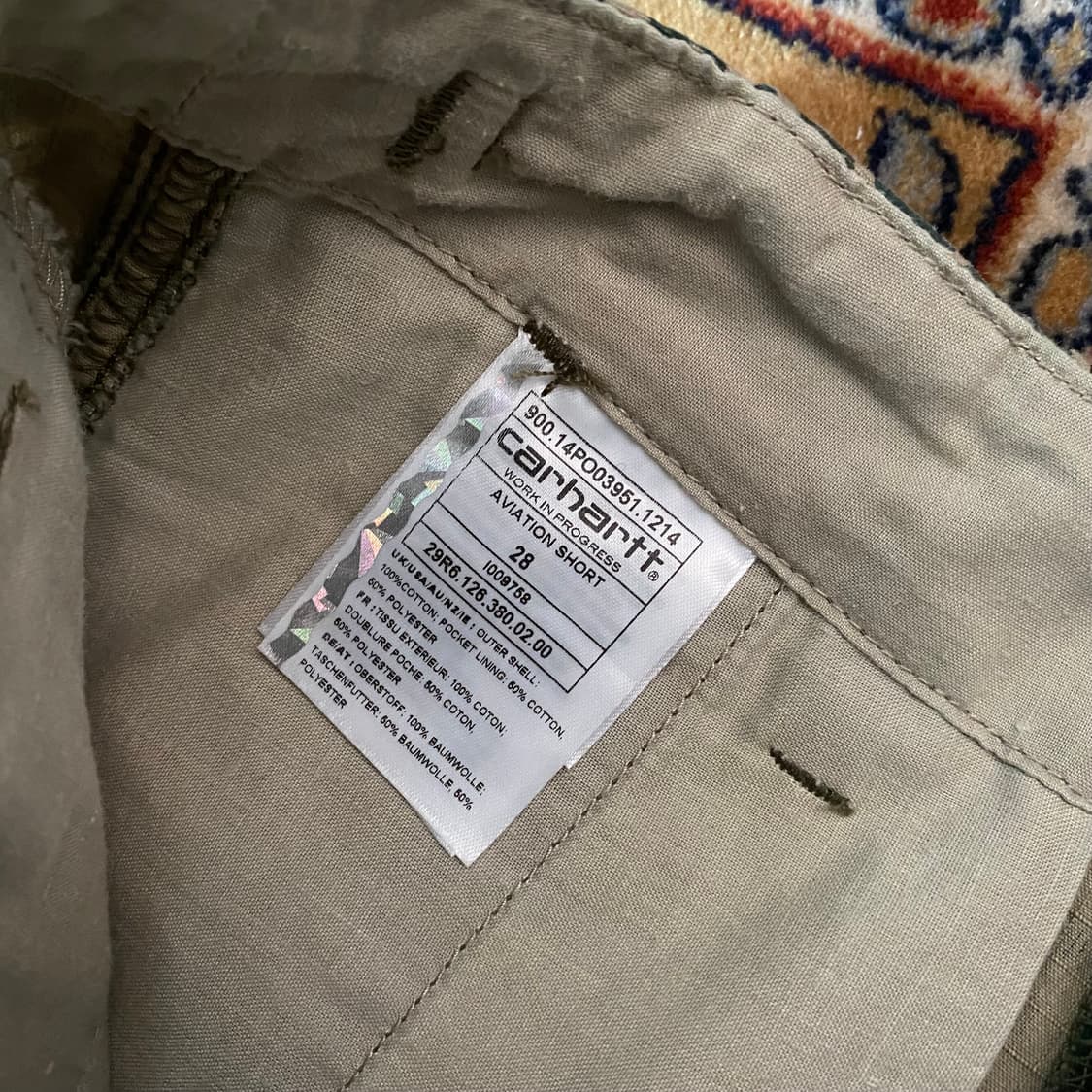 🌊Carhartt aviation shorts 상품이미지7