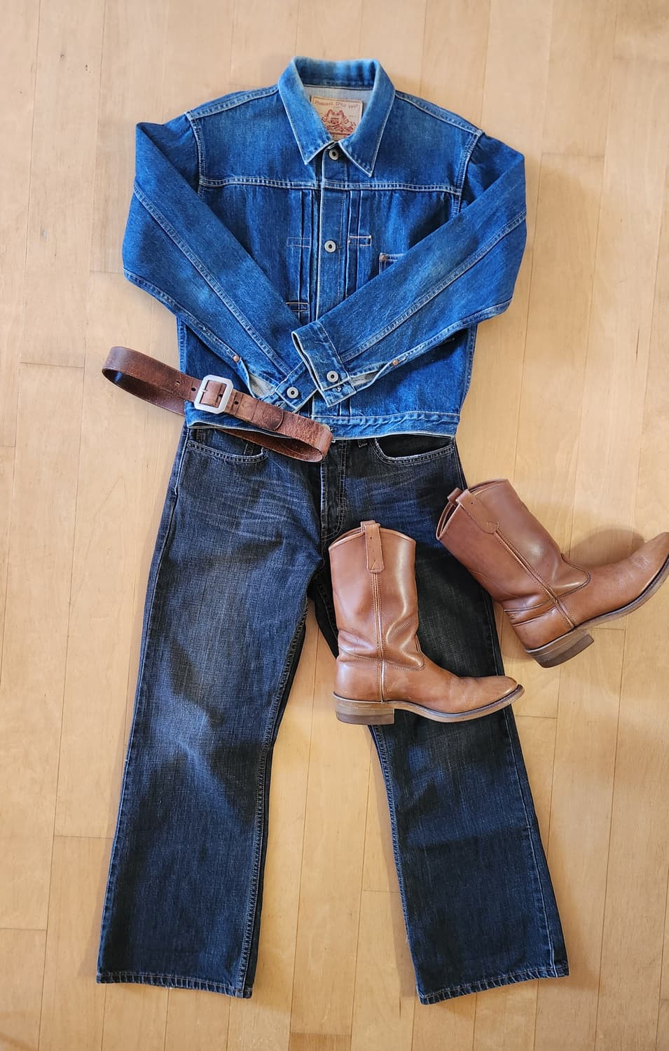 90s 라핀 로데오 대전판 데님자켓 리바이스 s506xx 복각 상품이미지1