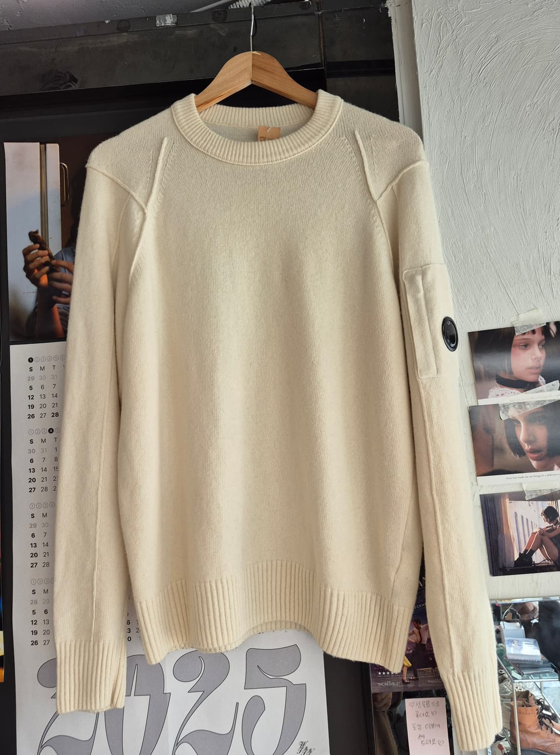 52사이즈 CP 컴퍼니 니트 티셔츠 공용 상품이미지1