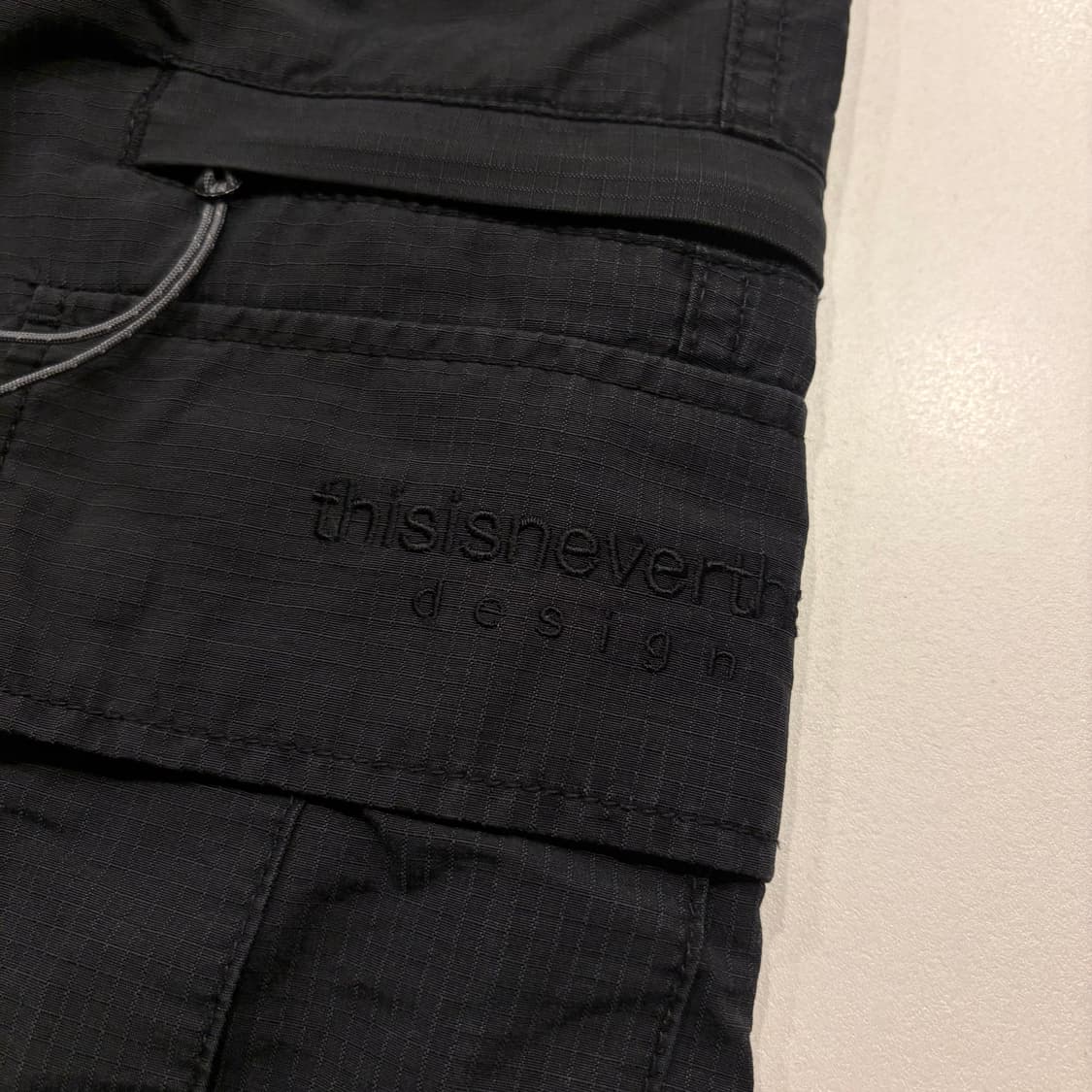 [M] 디스이즈네버댓 블랙 유틸리티 카고 팬츠 바지 B354 상품이미지4