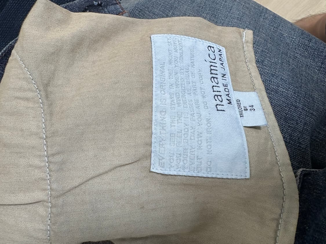 나나미카 셀비지 데님  상품이미지3