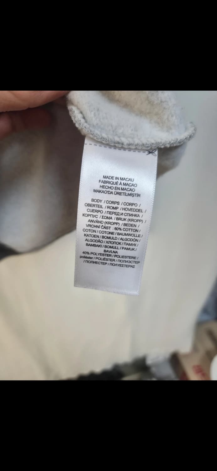 폴로 랄프로렌 빅 포니 맨투맨 그레이 XL 상품이미지5