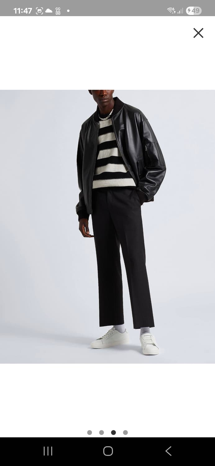 8 by yoox Wool semi wide pants 상품이미지9