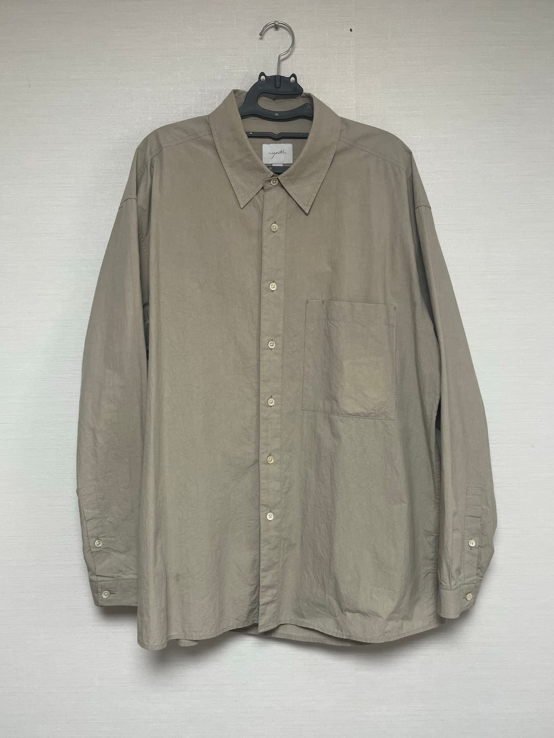 유스 루즈드셔츠 m Creased Loosed Shirt 상품이미지2