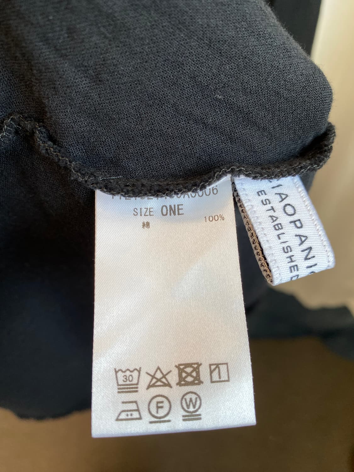 코튼 블랙 롱원피스(F) 상품이미지8