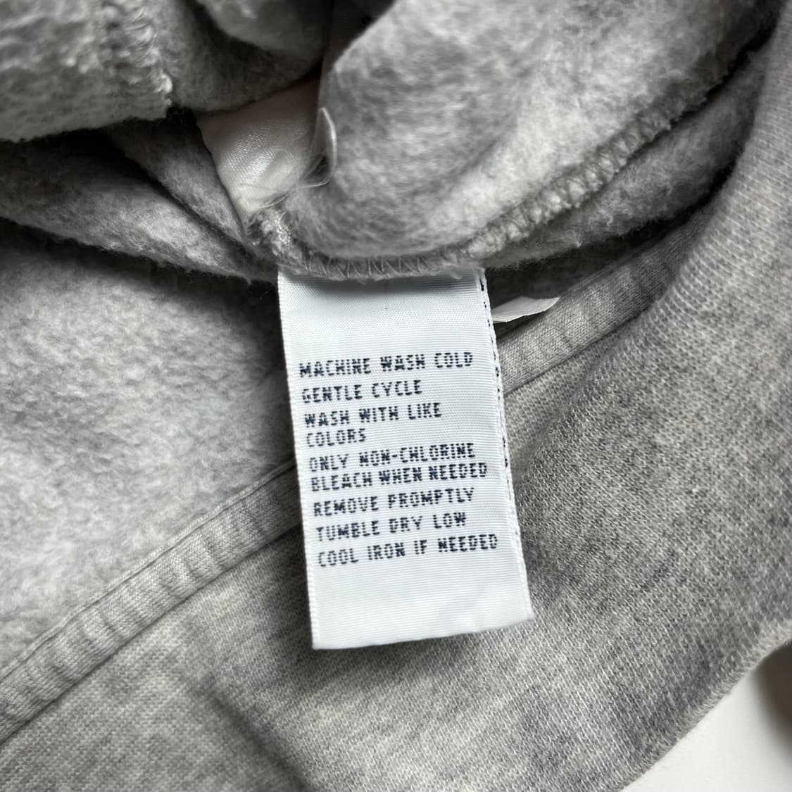 폴로 사이드라인 코튼 그레이 집업 상품이미지5