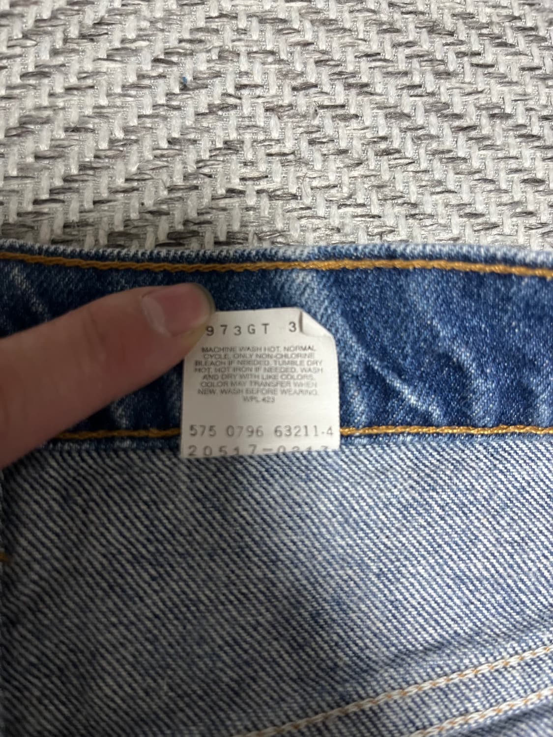 90s 리바이스 517 오랜지탭 36x34 상품이미지3