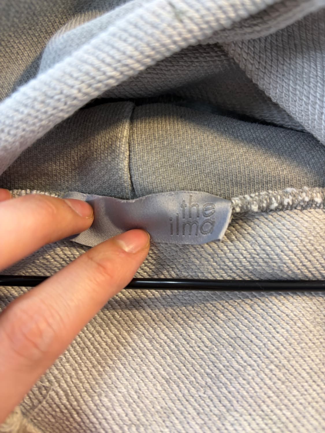 The Ilma crop unbalance hoodie F 상품이미지6