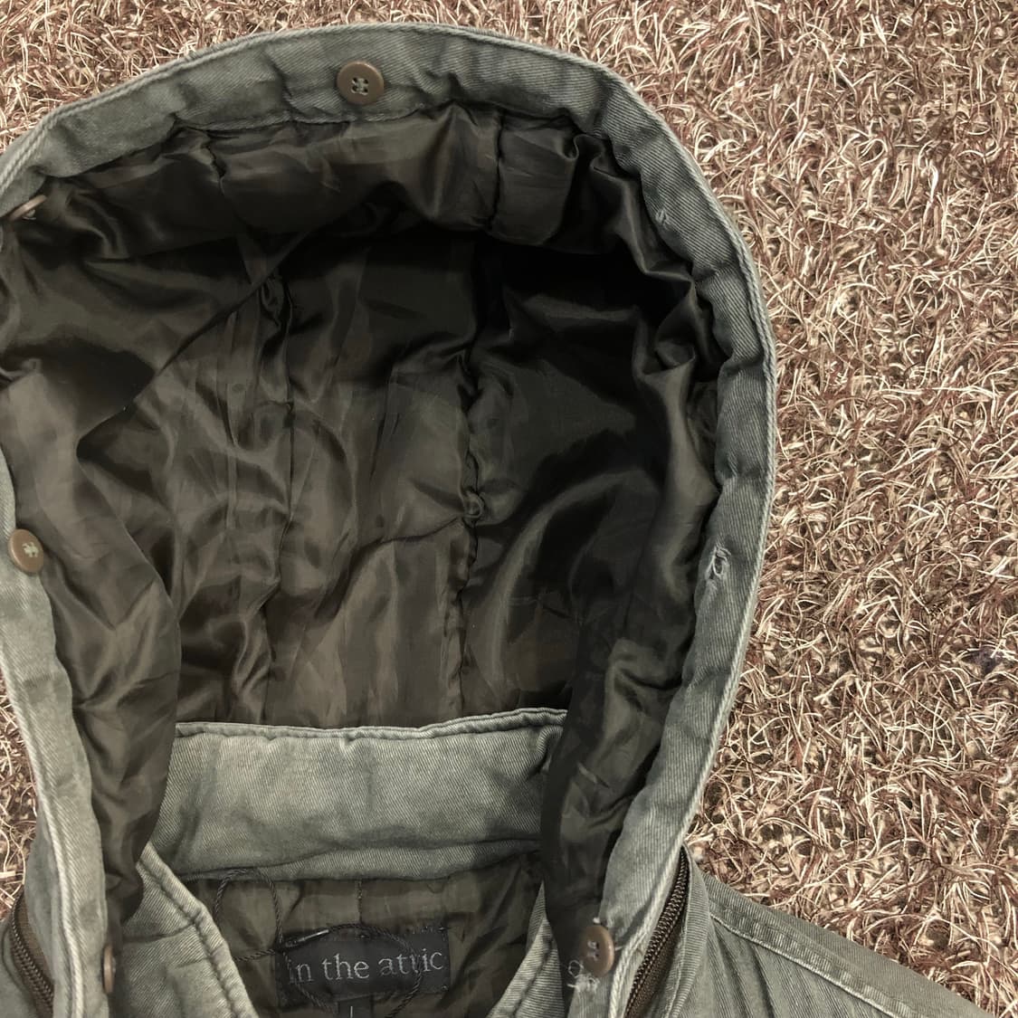 인더애틱 00s 유틸리티 쿼드포켓 야상 자켓 상품이미지8