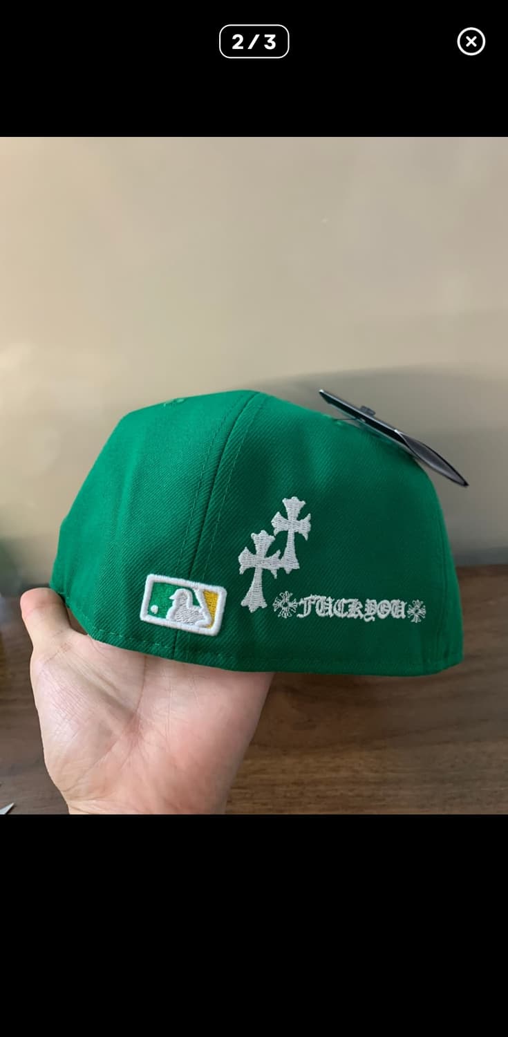 뉴에라 NY 크롬 자수 진녹 712 / 738/ 758 사이즈 상품이미지3