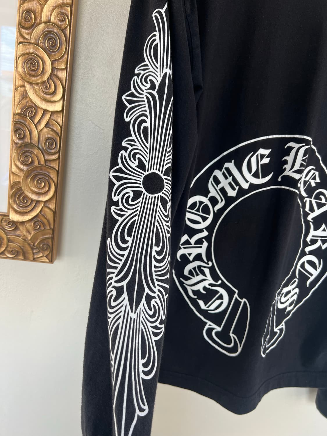 [m] 크롬하츠 홀스슈 플로랄 롱슬리브 상품이미지5