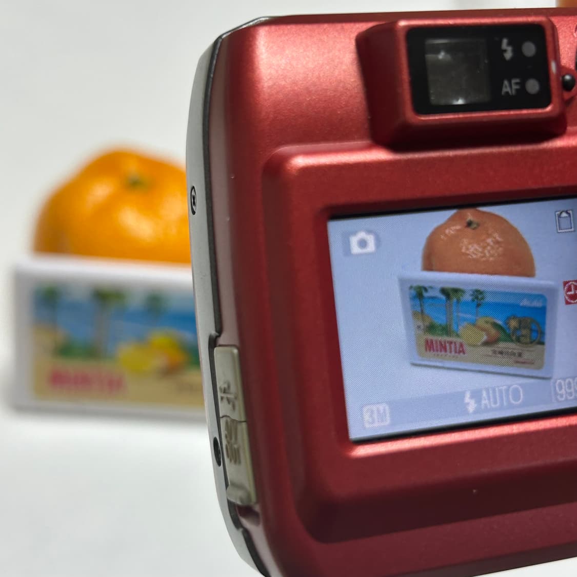 작례O) 니콘 쿨픽스 3200 레드 빈티지 디카 상품이미지6