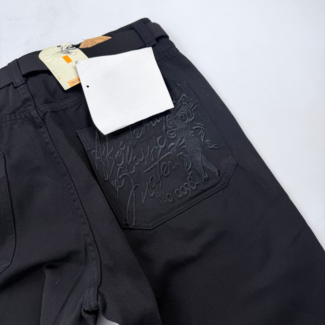 Akademiks 벨티드 자수 코튼 팬츠 상품이미지9