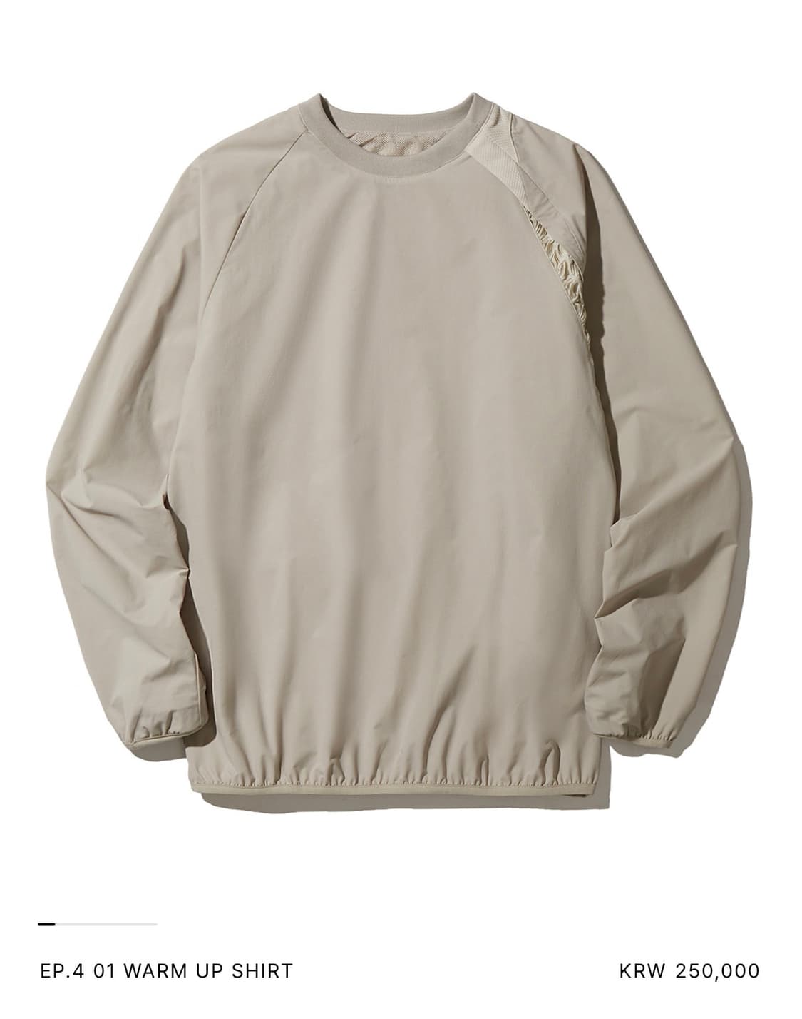 [1] EP.4 01 WARM UP SHIRT 상품이미지1