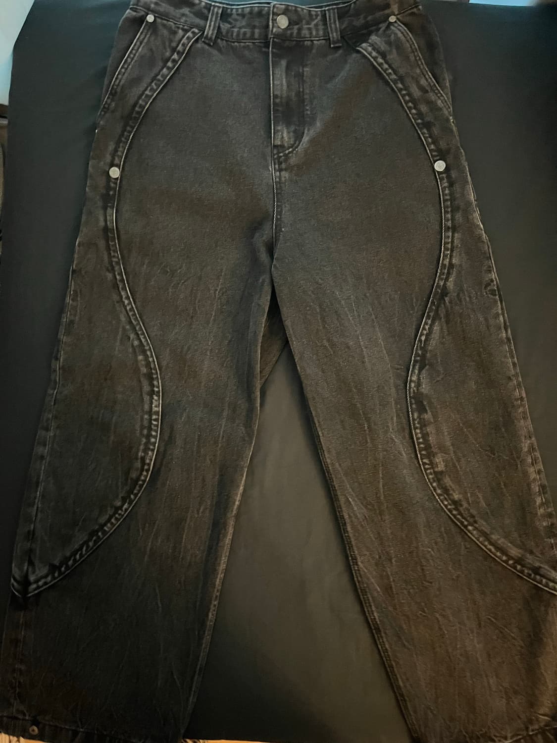 애드오프 데님 팬츠 상품이미지1