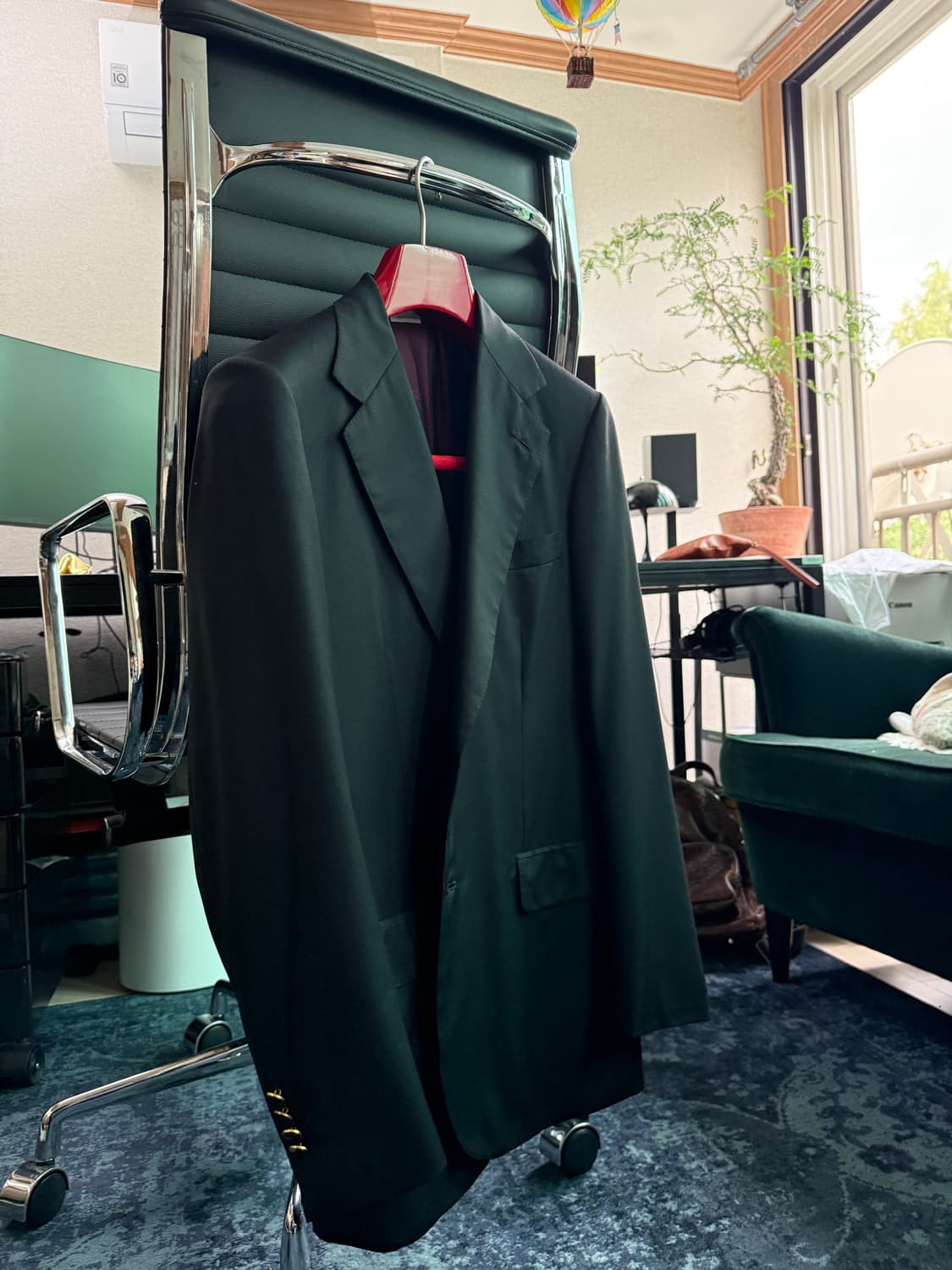 BRIONI 브리오니 블랙 블레이저 36  상품이미지1
