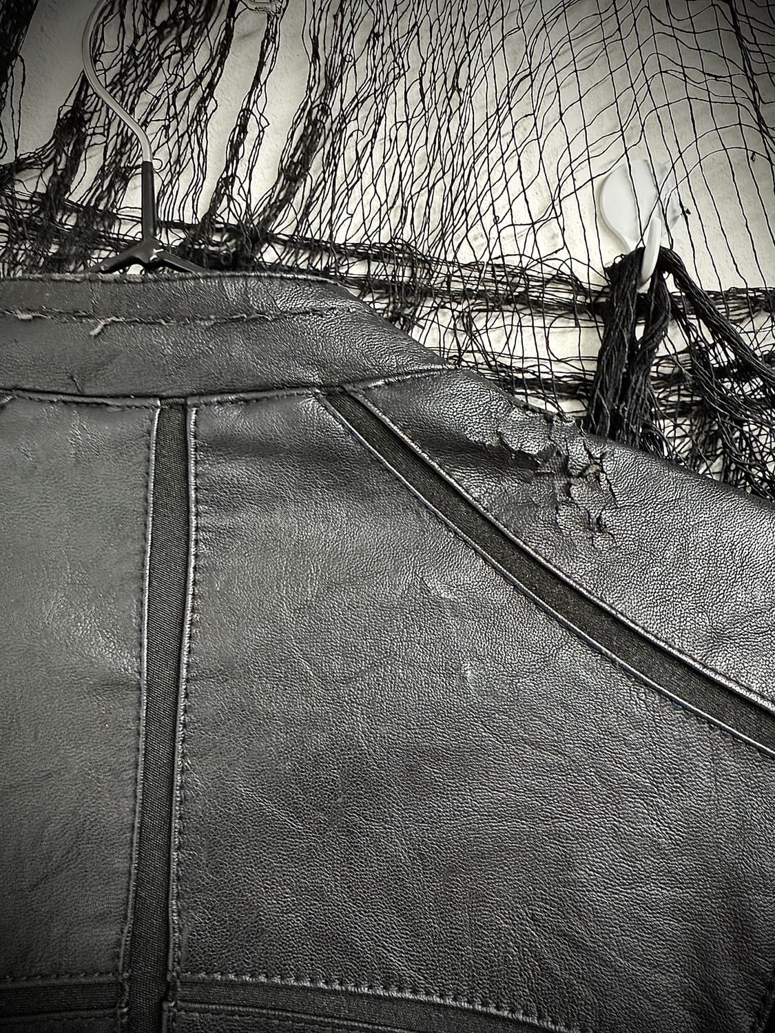 00s rockchic mood leather jacket 상품이미지7