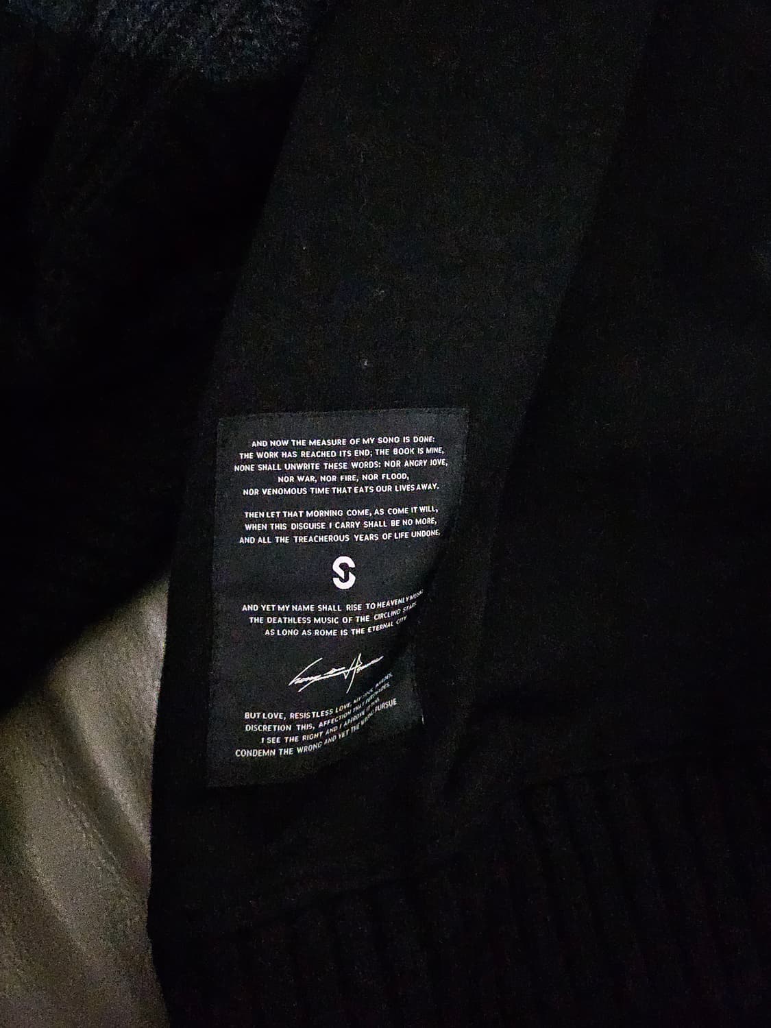 [거의 새것] 송지오 옴므 오버핏 니트 맨투맨 티셔츠 48 상품이미지4