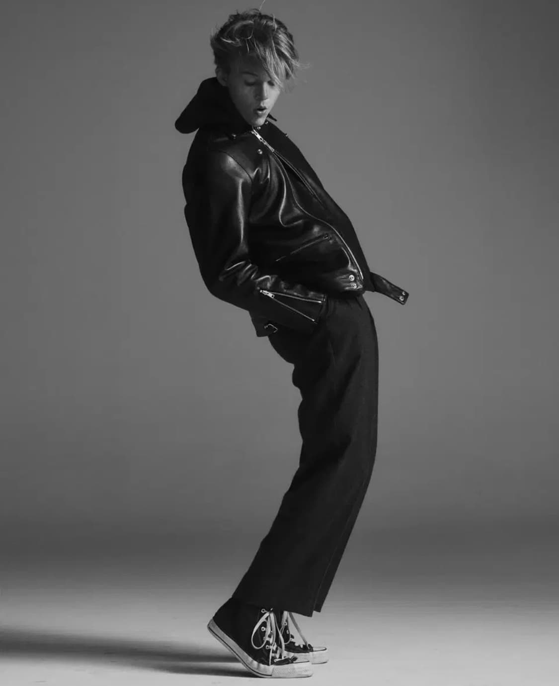 아프레쎄 24AW 더블 라이더 자켓 3사이즈 상품이미지6