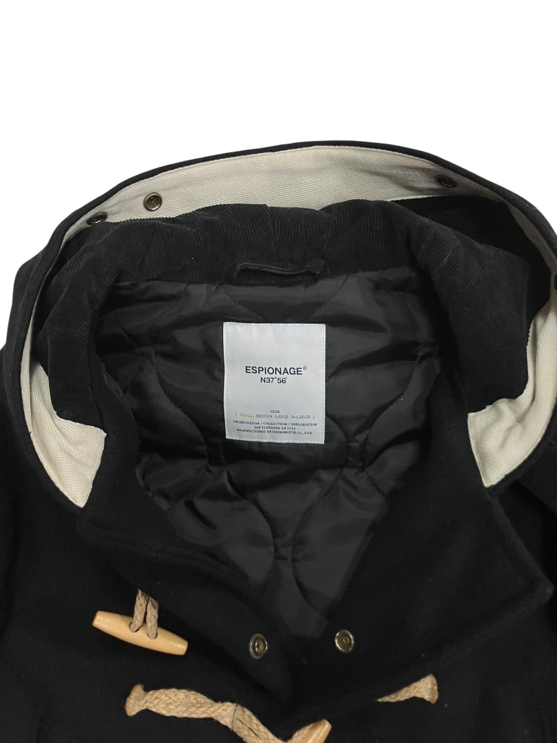 에스피오나지 떡볶이 코트 S 상품이미지4