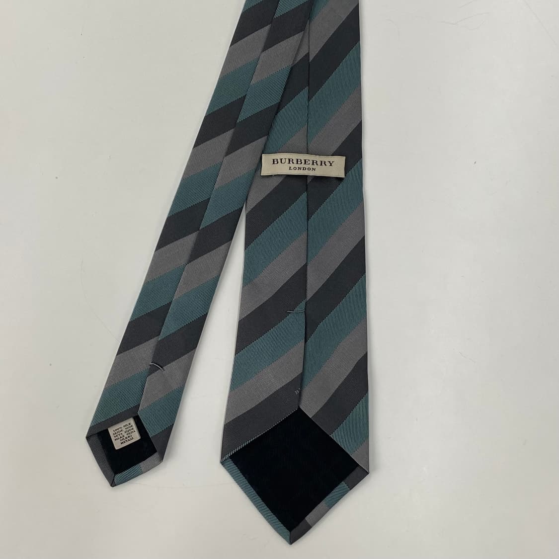 버버리 (Burberry) 영문로고 정품 명품넥타이 상품이미지3