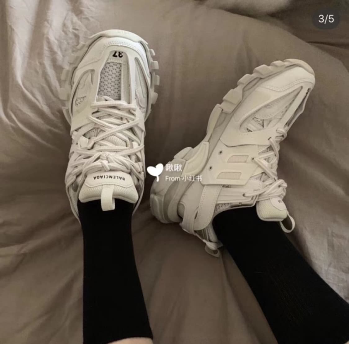 발렌시아가 트랙 화이트 35사이즈 상품이미지10