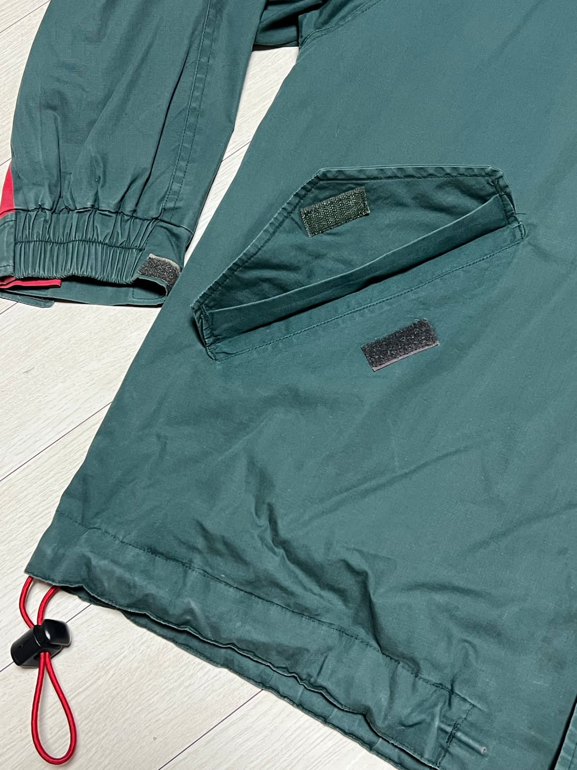 90s폴로 하이테크 후드야상점퍼 100사이즈 상품이미지5