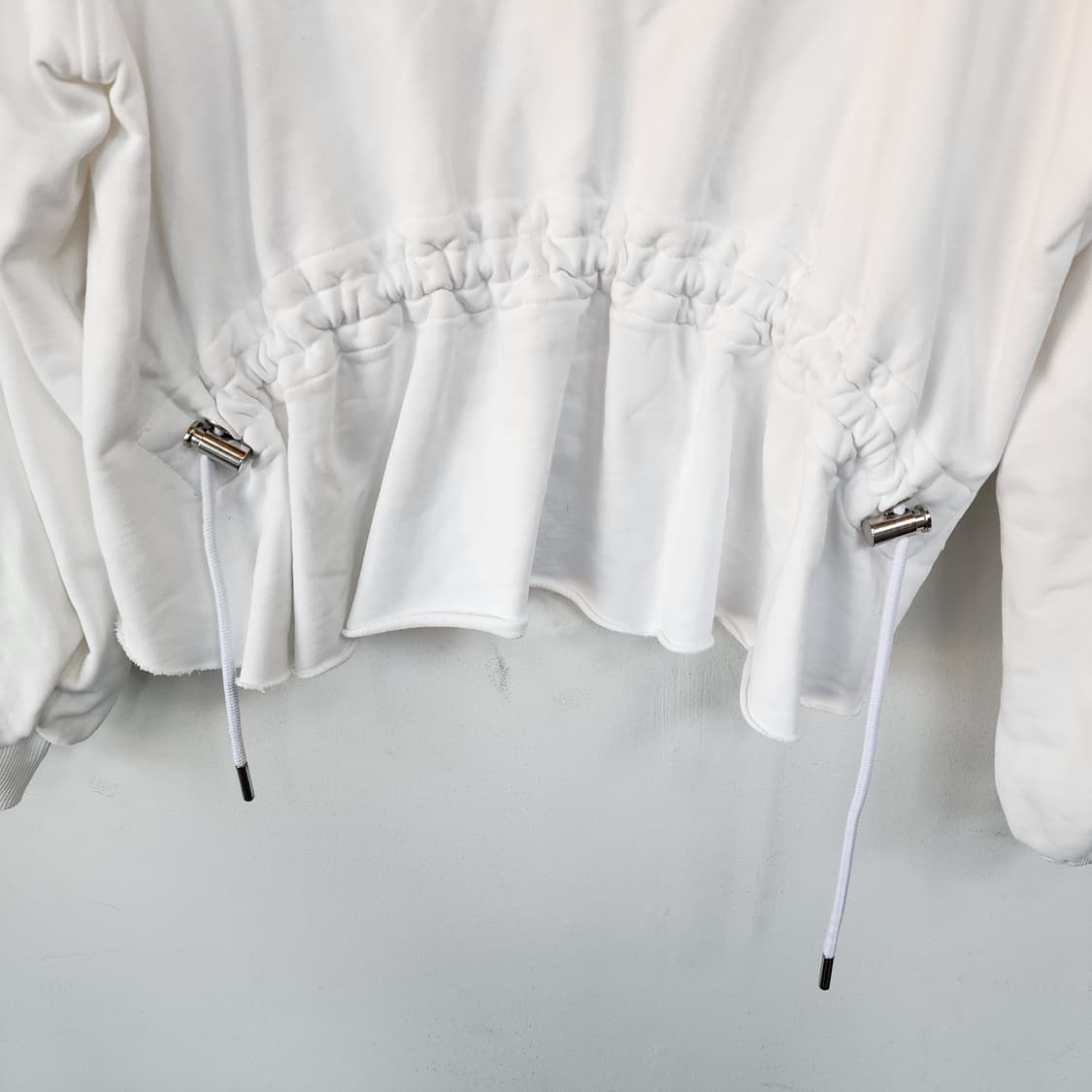 디젤 화이트 레이어드 맨투맨 상품이미지5