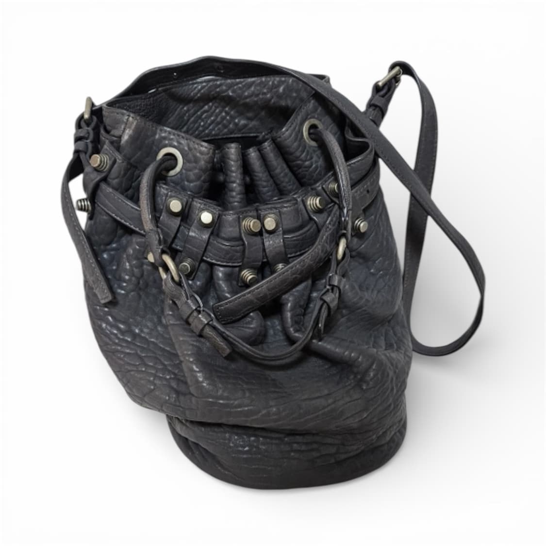 알렉산더왕 스터드 버킷백(쥐색) 상품이미지1