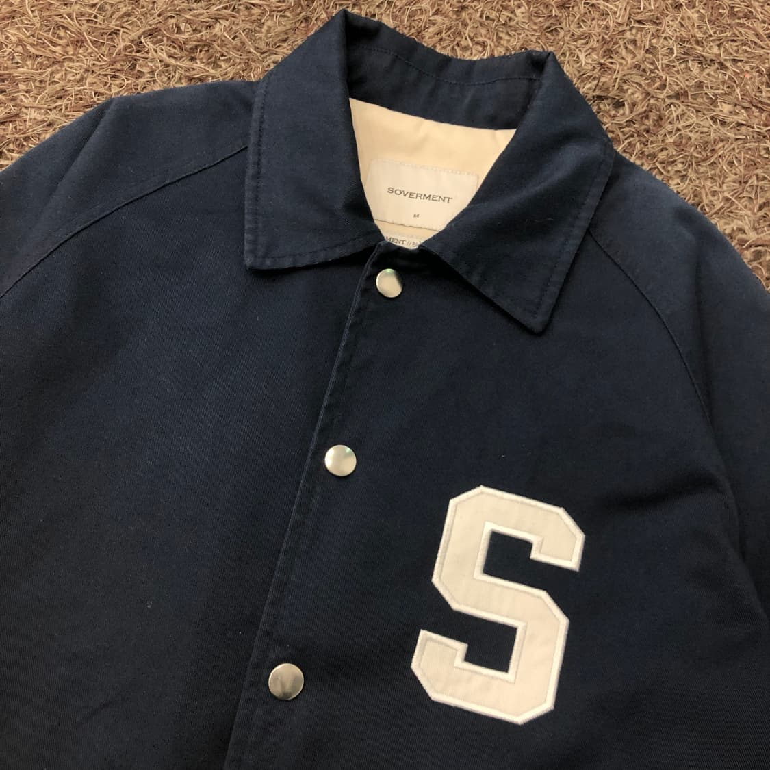 M 소버먼트 네이비 코치 자켓 상품이미지2