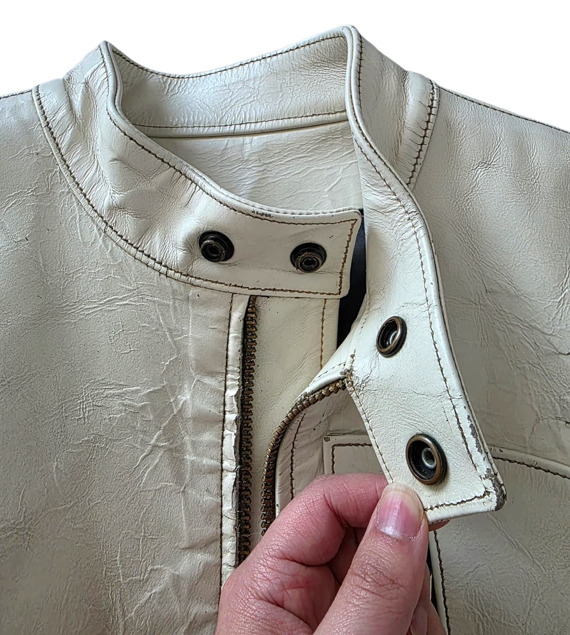 로스트월드 lostworlds 말가죽 부코 라이더자켓 상품이미지3