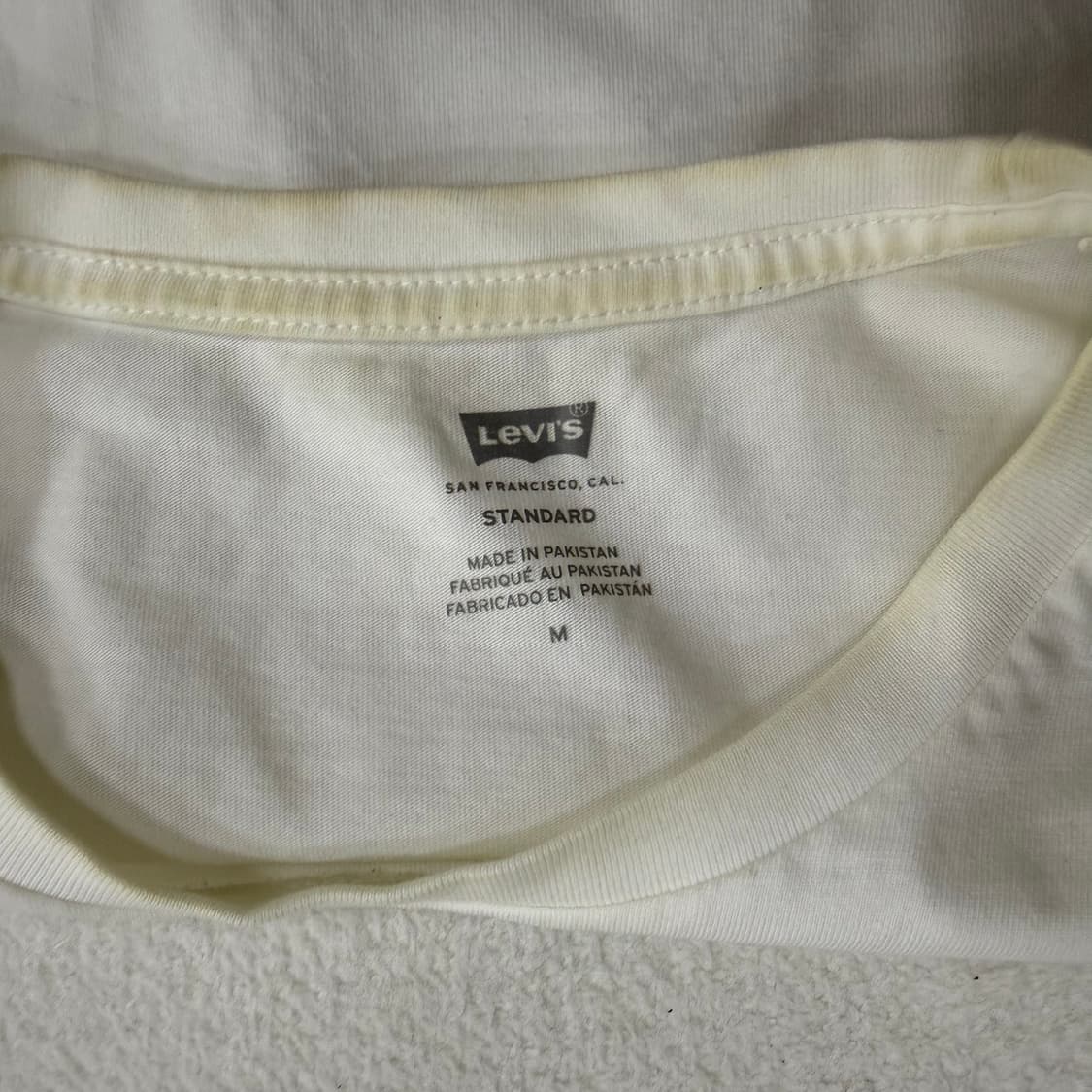 M 리바이스 스탠다드 반팔 티셔츠 0317T 상품이미지3