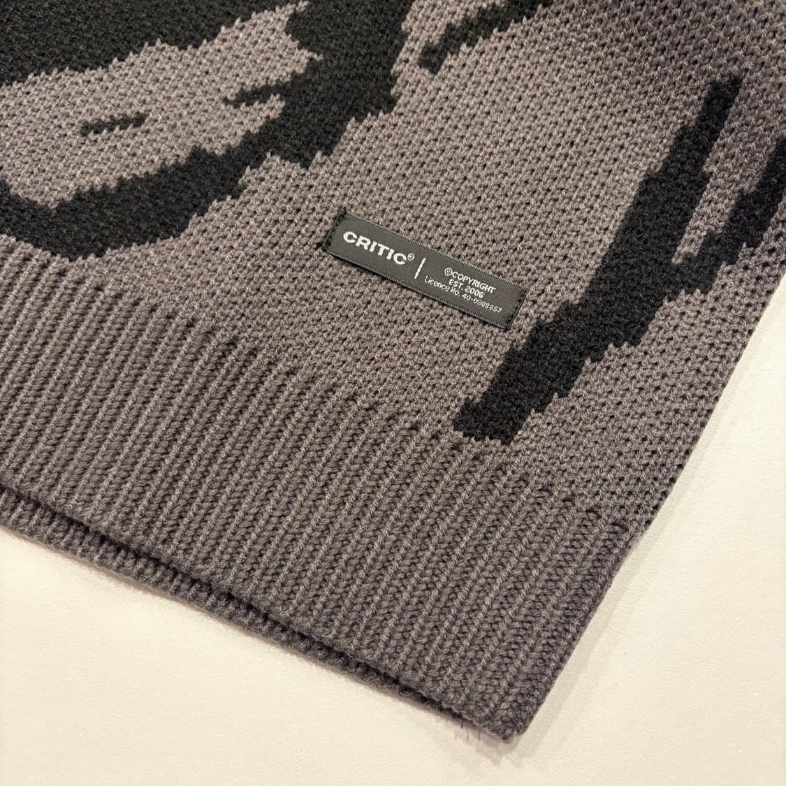 [L] 크리틱 스카웃보이 그래픽 니트 스웨터 C181 상품이미지5