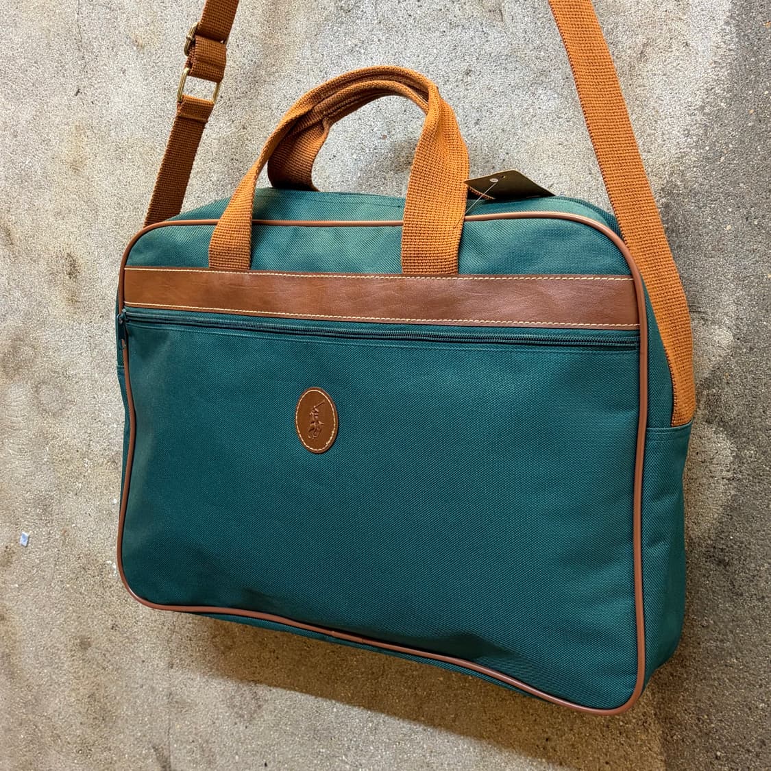 90s 미국 빈티지 폴로랄프로렌 크로스백 숄더백 서류가방 상품이미지7