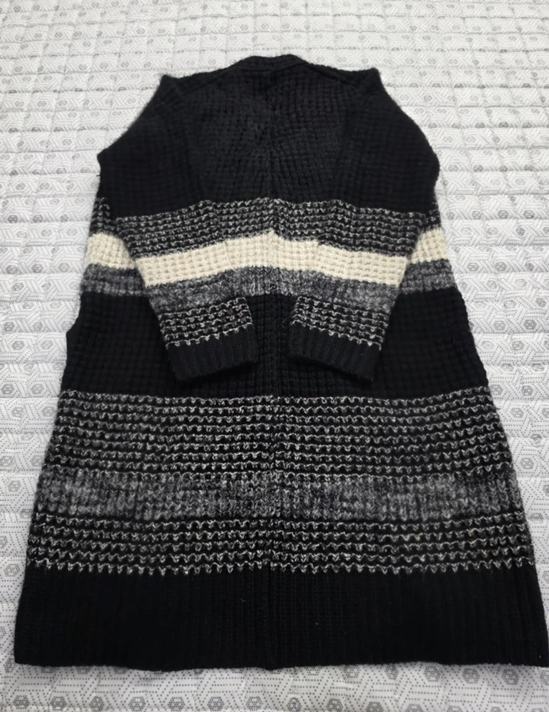 TIME 타임 롱 니트 가디건 ~F 상품이미지3