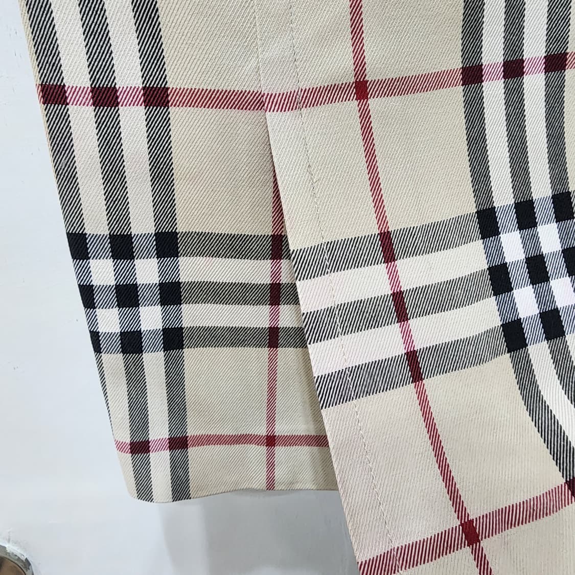 버버리 노바체크  스커트 36 상품이미지3