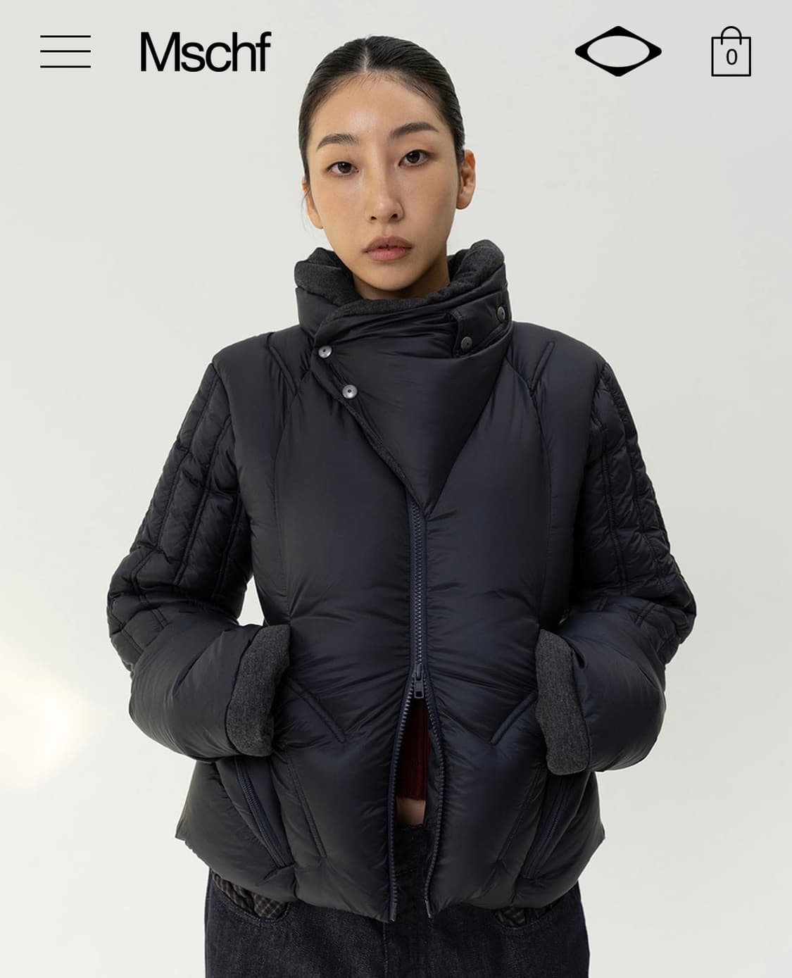 미스치프 컨투어 다운 자켓 패딩 상품이미지1