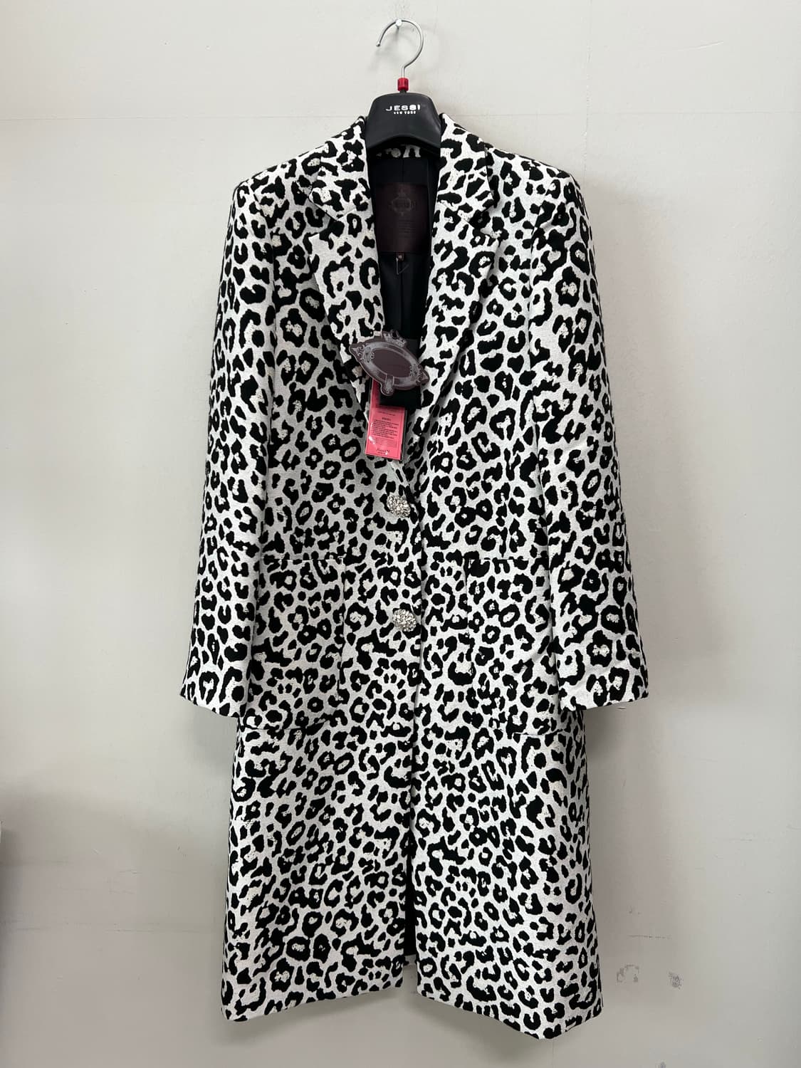 (새상품)제시앤코/제시뉴욕 레오파드 달마시안 자켓 상품이미지2