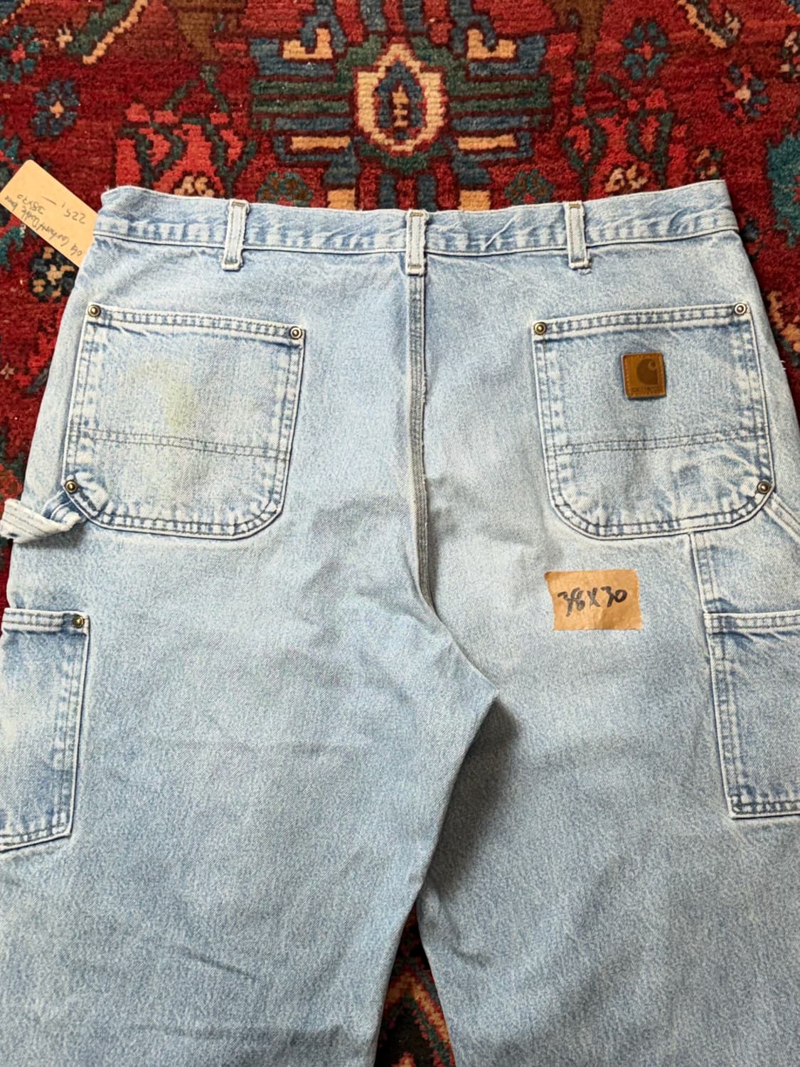 OG 칼하트 데님 더블니 칼하트 B73 썩블니 상품이미지6