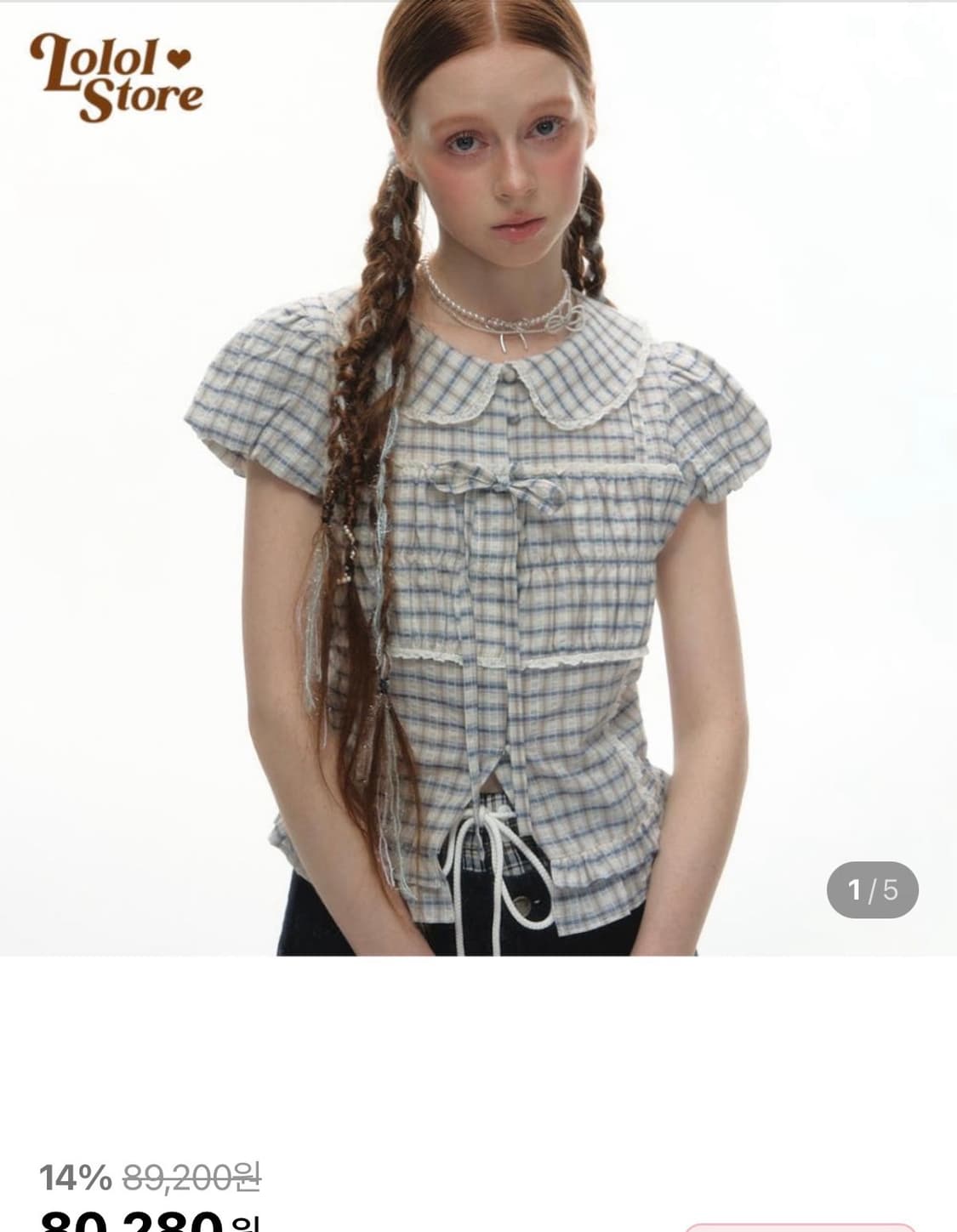 LOLOL Store 여름 셔츠 s 상품이미지1