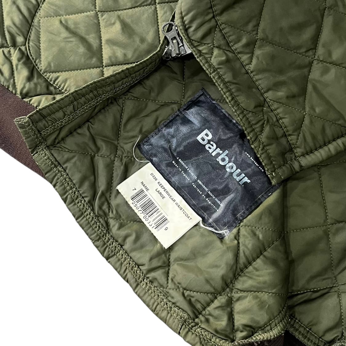 [105] 바버 퀼팅 베스트 조끼 상품이미지5