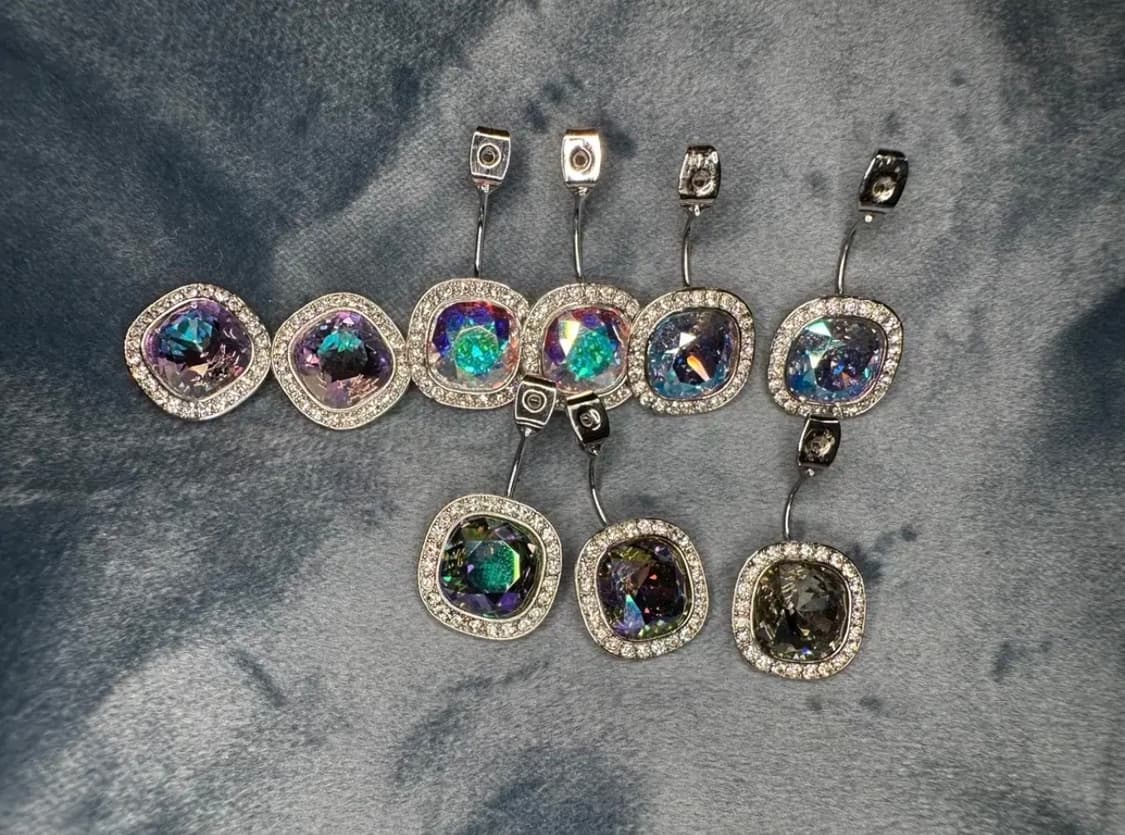 스왈 스톤 헤어핀(2개 한 세트) 상품이미지5