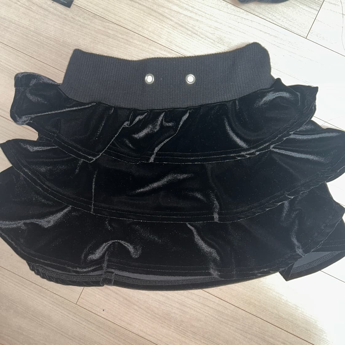 베이비메탈클럽 코튼캔디셋업 블랙 스커트 상품이미지2