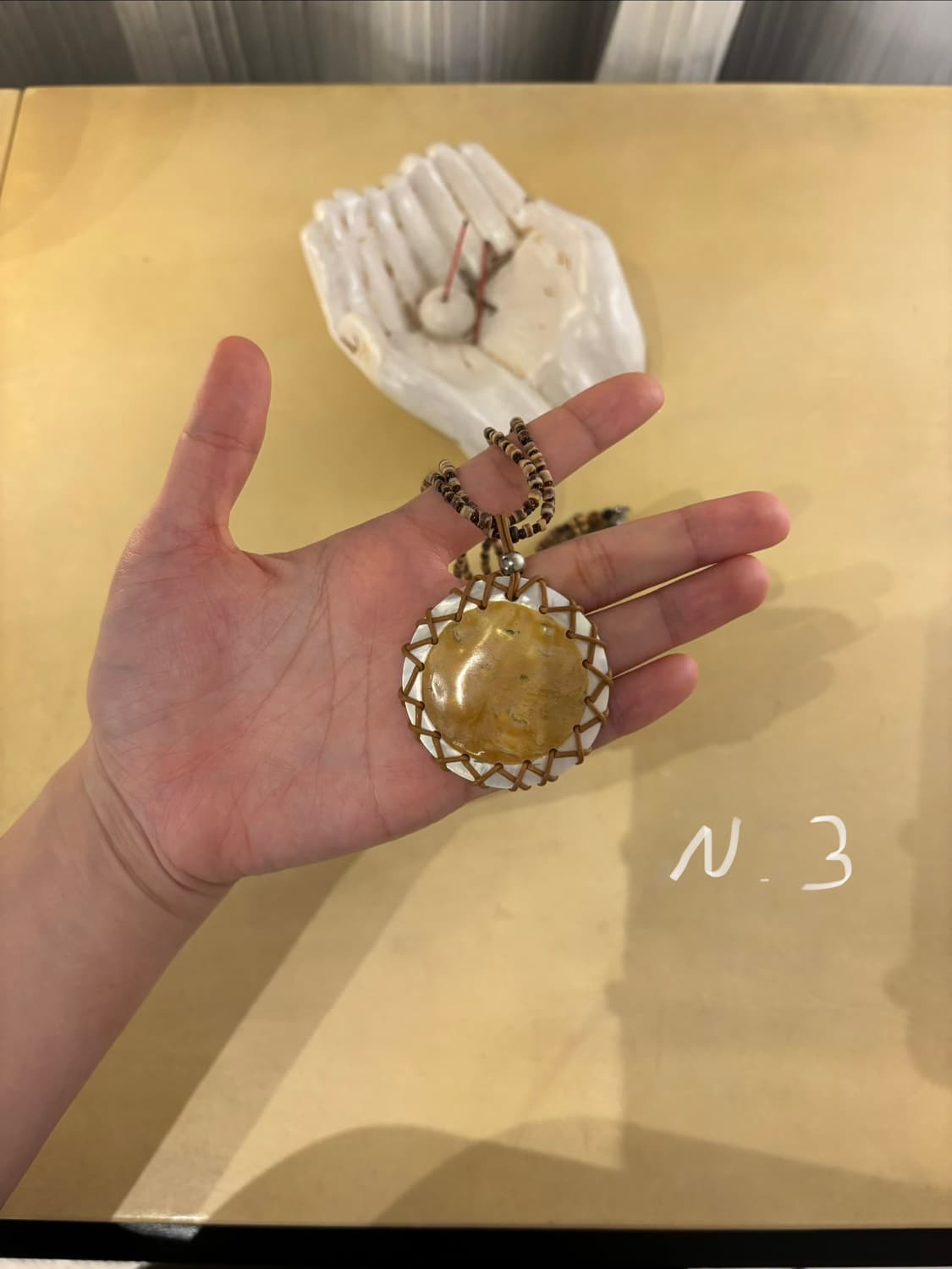 자개 빈티지목걸이 N.03 nacred necklace 상품이미지4