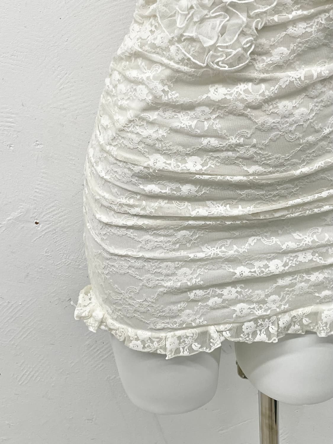 갸루 퓨어 레이스 원피스 상품이미지3