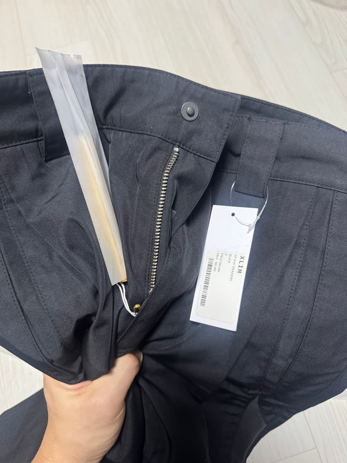 Xlim EP.6 07 TROUSERS BLACK S 사이즈 상품이미지4