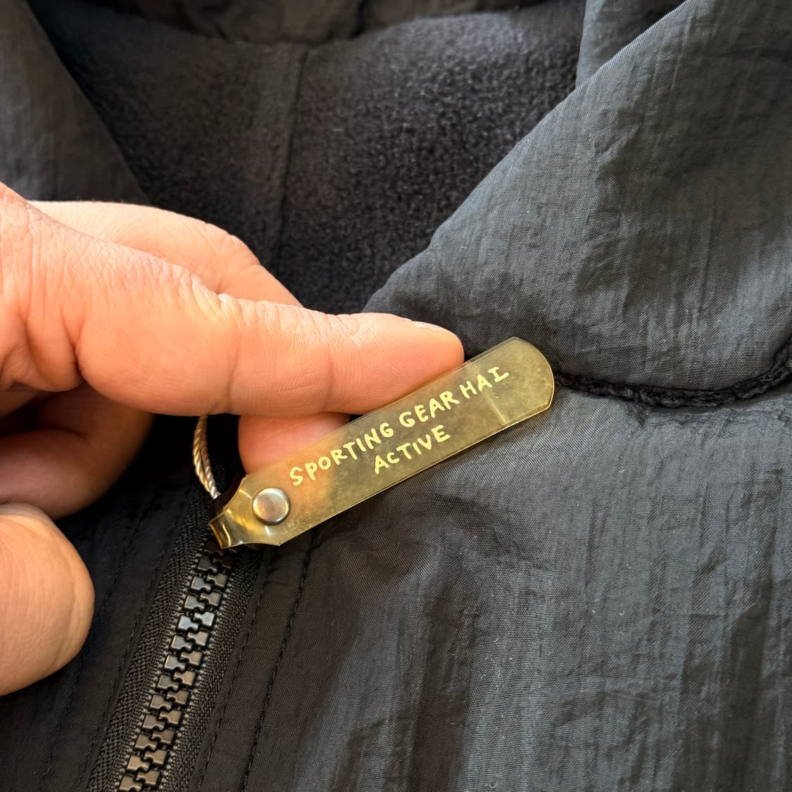 하이 스포팅 기어 BY 이세이미야케 리버서블 나일론 플리스 자켓 상품이미지6