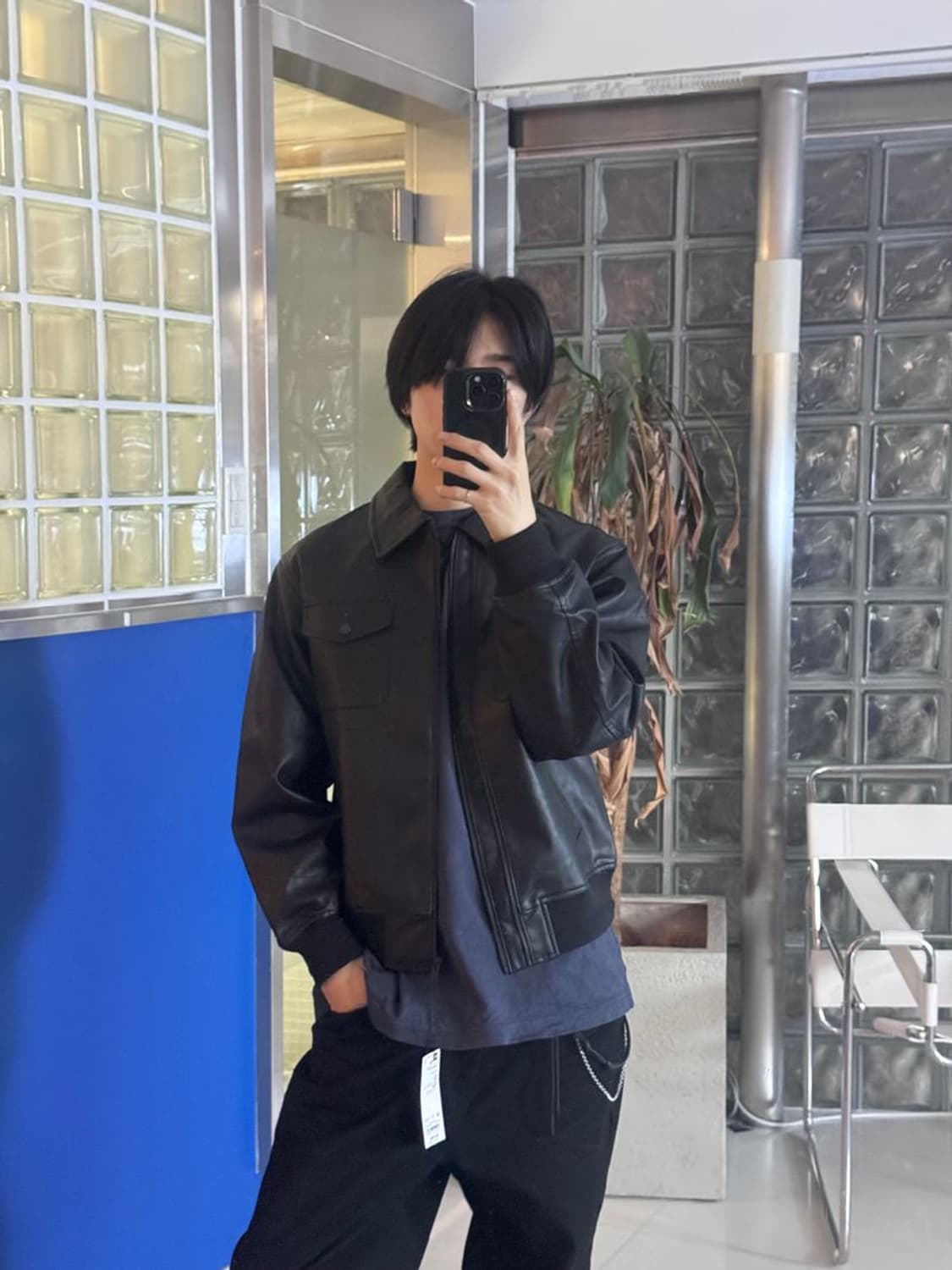 ZIP UP BLOUSON 지퍼형 블라우스 상품이미지3