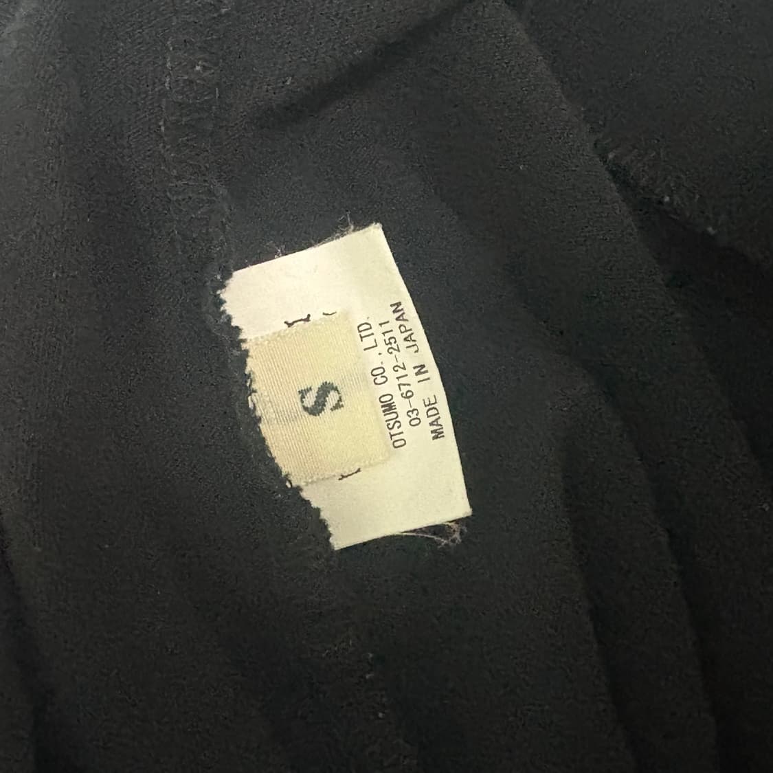 휴먼메이드 베르디 롱슬리브 블랙 S 상품이미지4